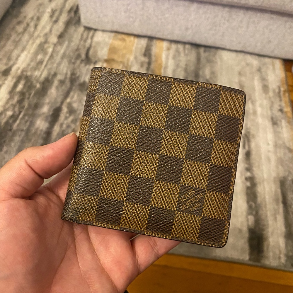 Louis Vuitton Damier Ebene Bi-Fold Wallet
